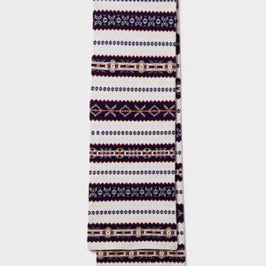 rag & bone Fair Isle Wool Scarf 12"W x 72"L